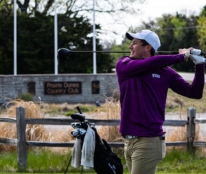 Aymeric Laussot au Big 12 Men's Championship