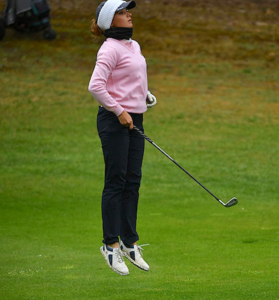 Claire Pitout à la Golfers'