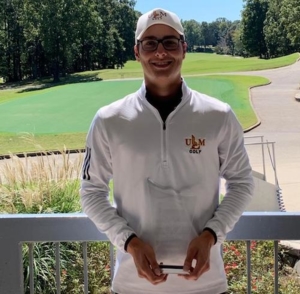 Guillaume Fanonnel au Graeme McDowell Intercollegiate