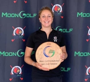 Pauline Roussin-Bouchard au Moon Golf Invitational